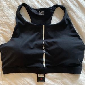 Peloton 3X black spots bra New with tag